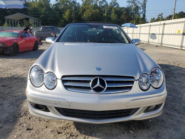 WDBTK56G26T064751 - 2006 MERCEDES-BENZ CLK 350 SILVER photo 5