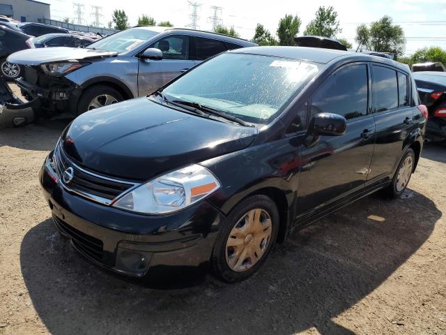 3N1BC1CP5CK801554 - 2012 NISSAN VERSA S BLACK photo 1