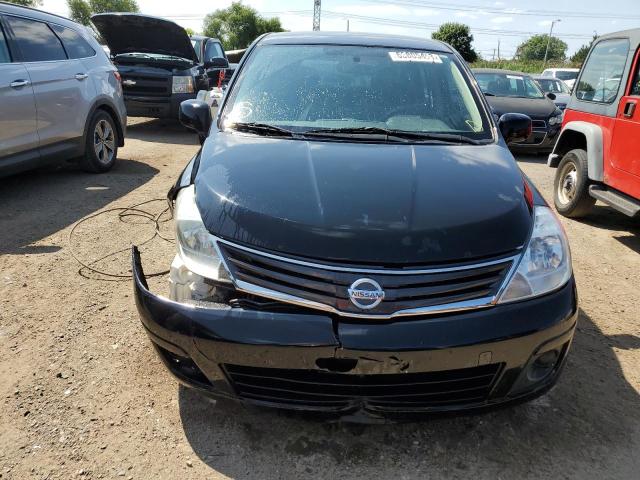 3N1BC1CP5CK801554 - 2012 NISSAN VERSA S BLACK photo 5