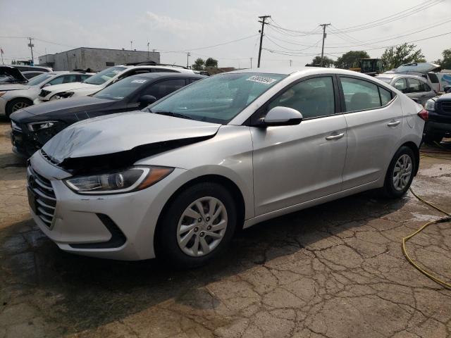 KMHD74LF7HU329802 - 2017 HYUNDAI ELANTRA SE SILVER photo 1