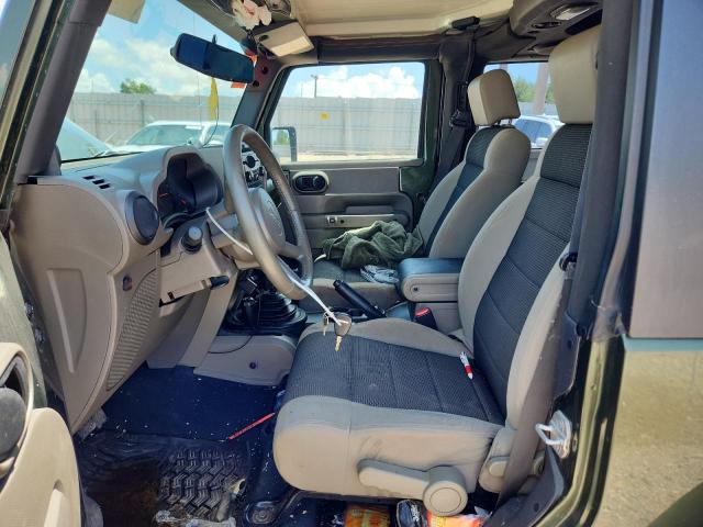 1J4FA24197L179387 - 2007 JEEP WRANGLER X Yaşıl foto 7