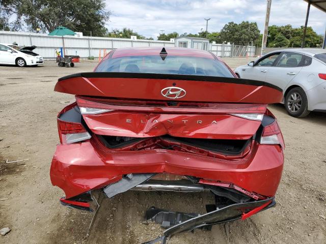 KMHLR4AF6PU491217 - 2023 HYUNDAI ELANTRA N LINE RED photo 6