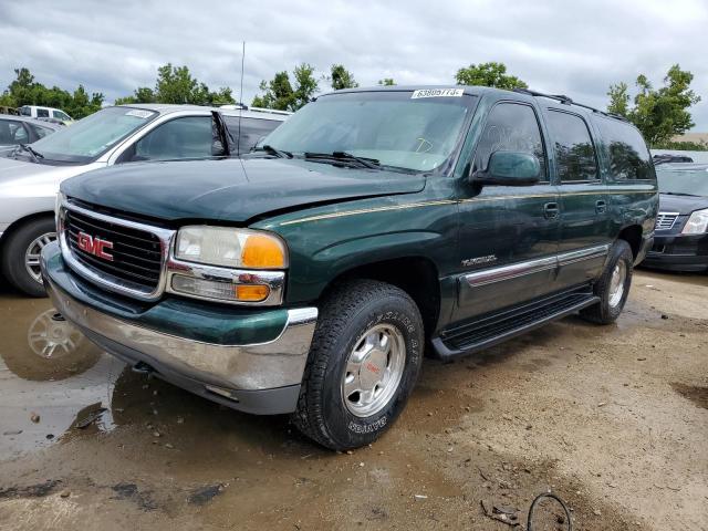 3GKFK16T81G235842 - 2001 GMC YUKON XL K1500 GREEN photo 1