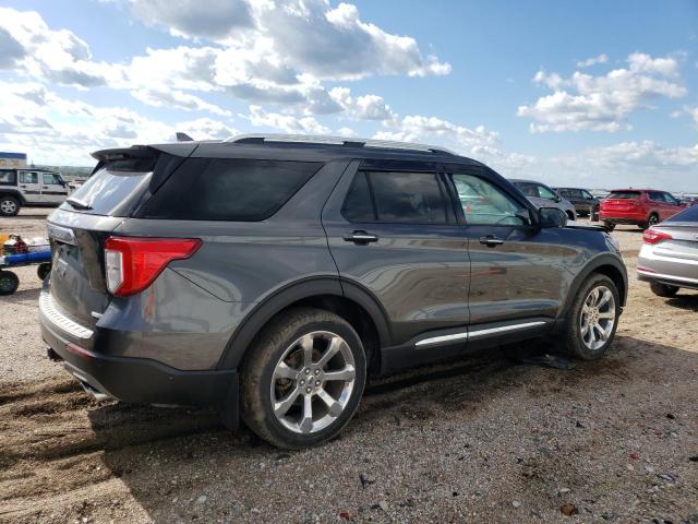 1FM5K8HC0LGA89959 - 2020 FORD EXPLORER PLATINUM GRAY photo 3