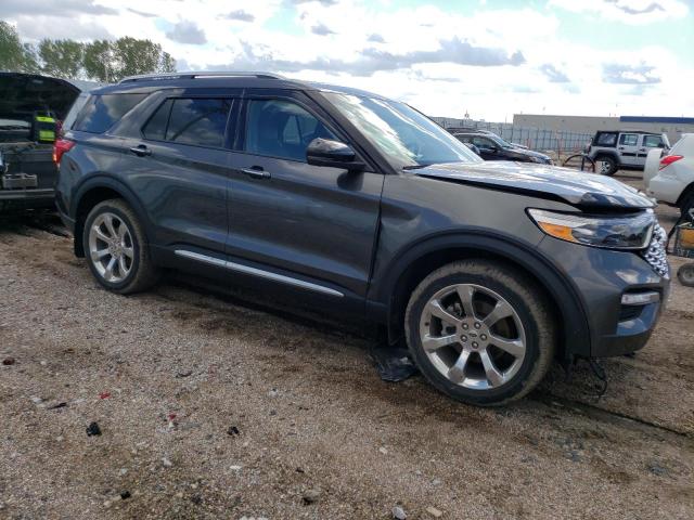 1FM5K8HC0LGA89959 - 2020 FORD EXPLORER PLATINUM GRAY photo 4