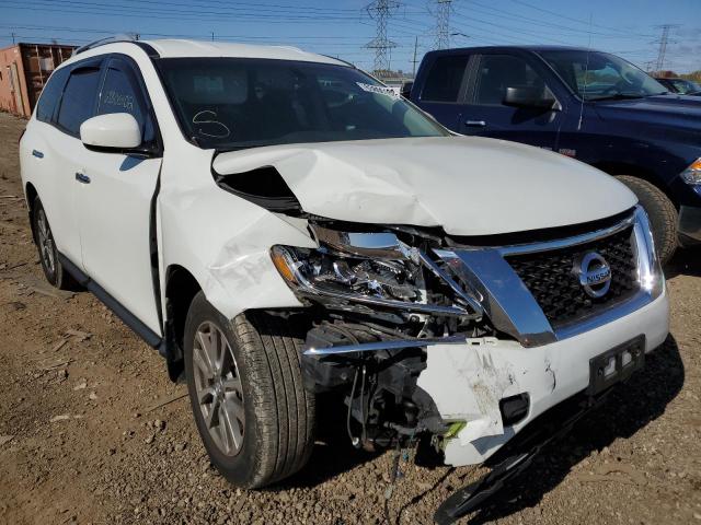 5N1AR2MM3FC659096 - 2015 NISSAN PATHFINDER S WHITE photo 1
