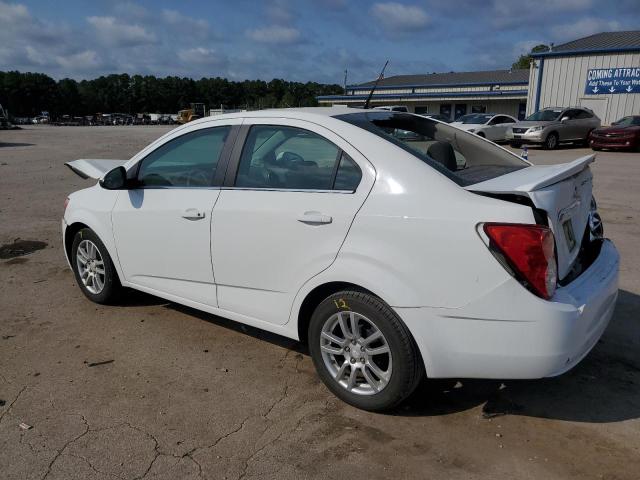 1G1JC5SH3E4240132 - 2014 CHEVROLET SONIC LT WHITE photo 2