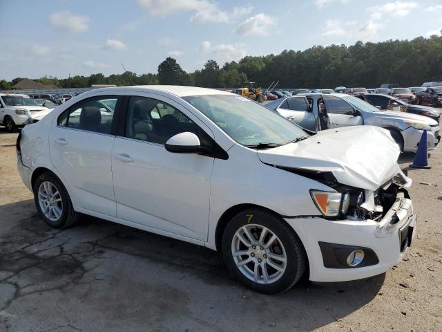 1G1JC5SH3E4240132 - 2014 CHEVROLET SONIC LT WHITE photo 4