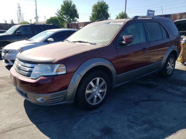 1FMDK02W88GA09282 - 2008 FORD TAURUS X SEL BURGUNDY photo 1