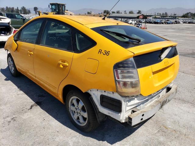 JTDKB20U987811591 - 2008 TOYOTA PRIUS YELLOW photo 2