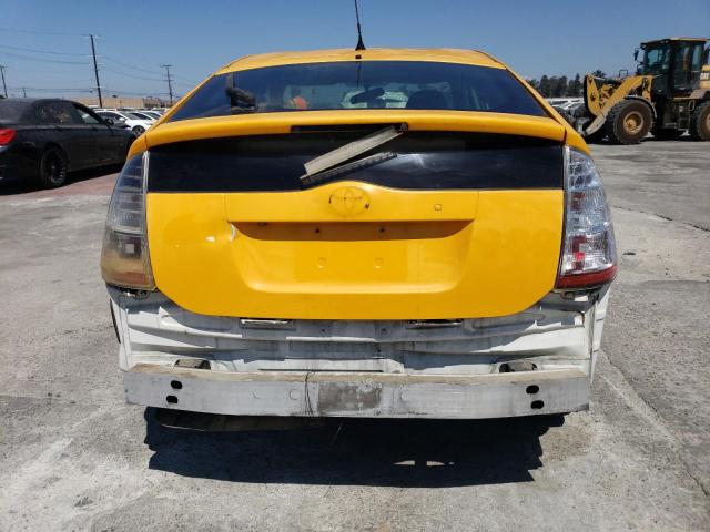 JTDKB20U987811591 - 2008 TOYOTA PRIUS YELLOW photo 6