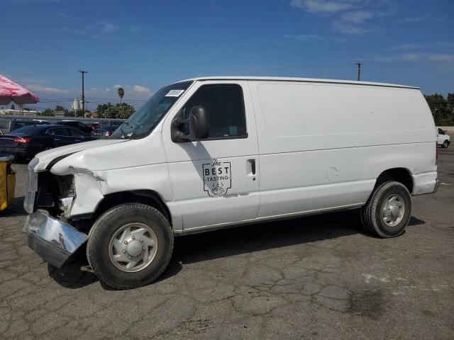 1FTNE14W58DA11155 - 2008 FORD ECONOLINE E150 VAN WHITE photo 1