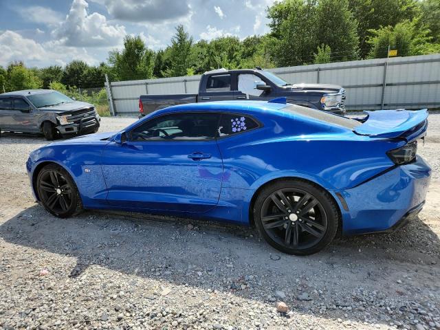 1G1FG1R76G0174623 - 2016 CHEVROLET CAMARO SS Bleu photo 2