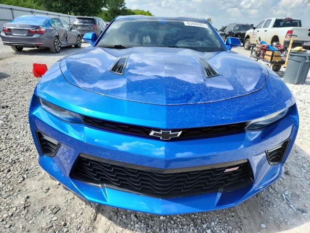 1G1FG1R76G0174623 - 2016 CHEVROLET CAMARO SS Bleu photo 5