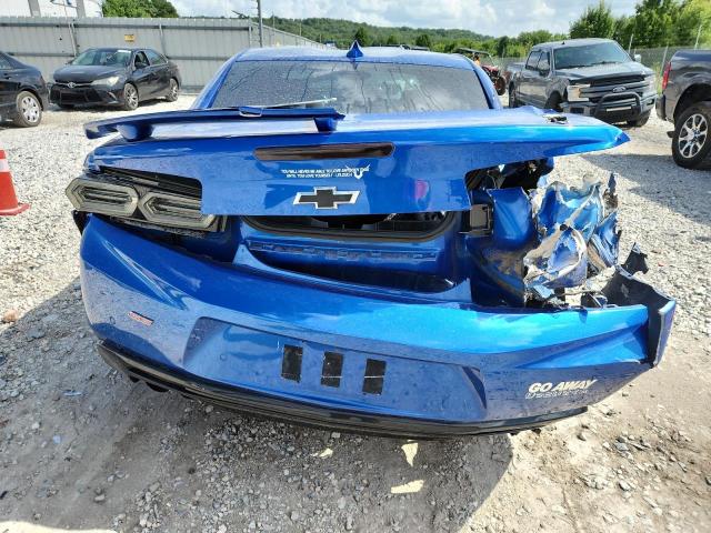1G1FG1R76G0174623 - 2016 CHEVROLET CAMARO SS Bleu photo 6