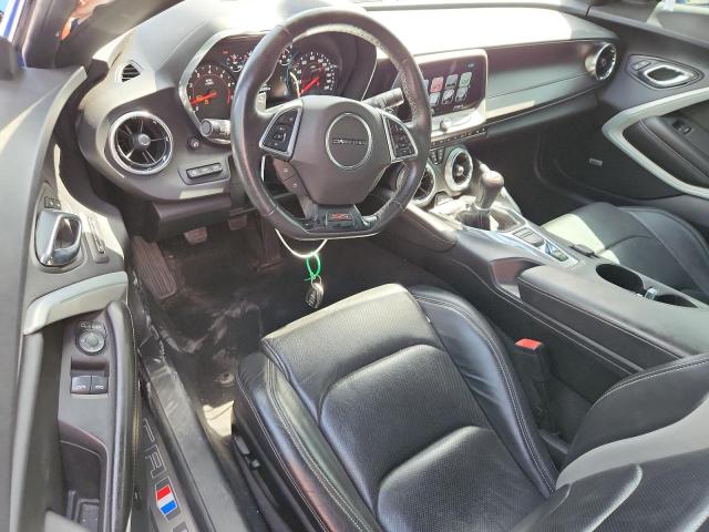 1G1FG1R76G0174623 - 2016 CHEVROLET CAMARO SS Bleu photo 8