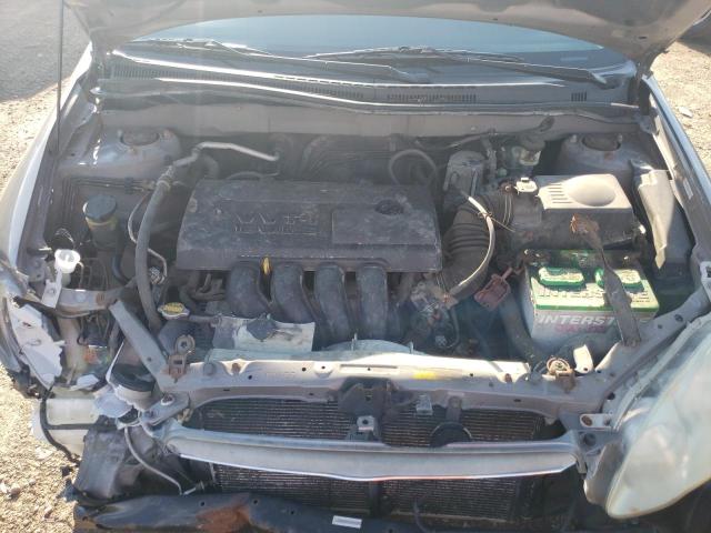 2T1BR38E54C187991 - 2004 TOYOTA COROLLA CE GRAY photo 11