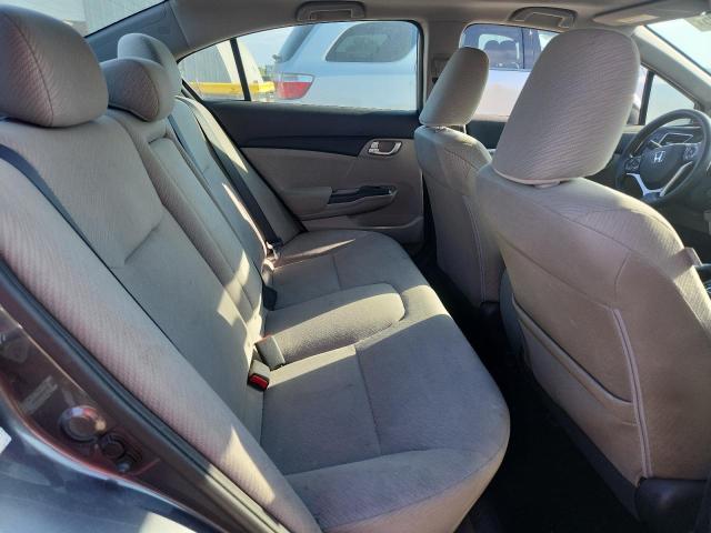 19XFB2F8XDE037289 - 2013 HONDA CIVIC EX Сұр фото 10