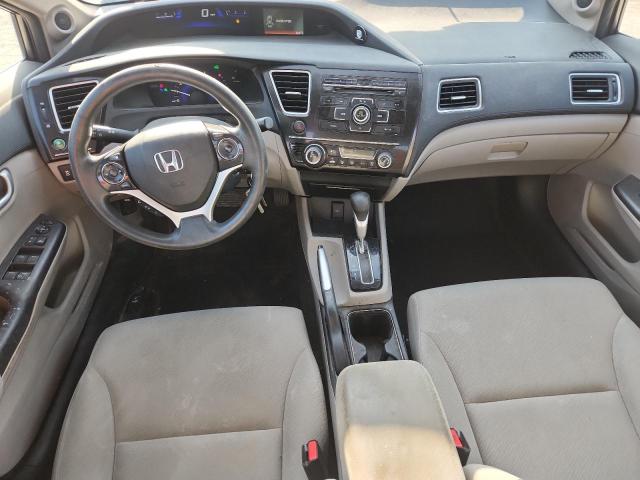19XFB2F8XDE037289 - 2013 HONDA CIVIC EX Сұр фото 8