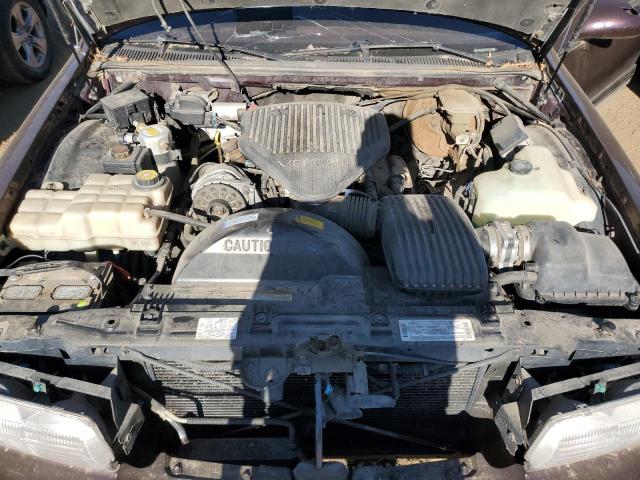 1G4BR82P5TR409128 - 1996 BUICK ROADMASTER BASE MAROON photo 11