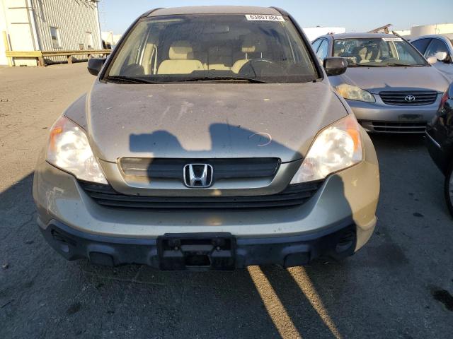 JHLRE38347C010955 - 2007 HONDA CR-V LX GRAY photo 5