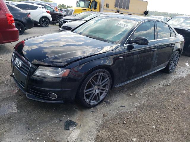 WAUKFAFL8AN050497 - 2010 AUDI A4 PRESTIGE BLACK photo 1