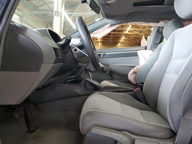 1HGFA16878L112462 - 2008 HONDA CIVIC EX BLUE photo 7