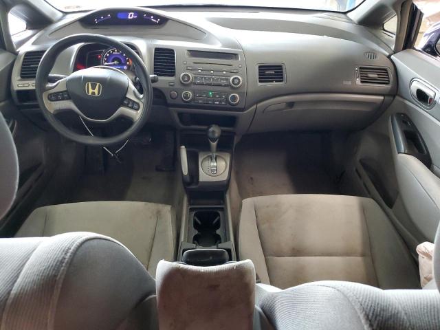 1HGFA16878L112462 - 2008 HONDA CIVIC EX BLUE photo 8