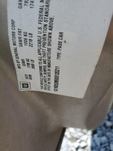 1G1ND52M9X6120211 - 1999 CHEVROLET MALIBU BEIGE photo 12