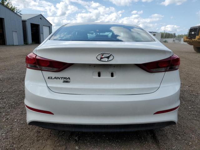 5NPD74LF7HH094087 - 2017 HYUNDAI ELANTRA SE WHITE photo 6