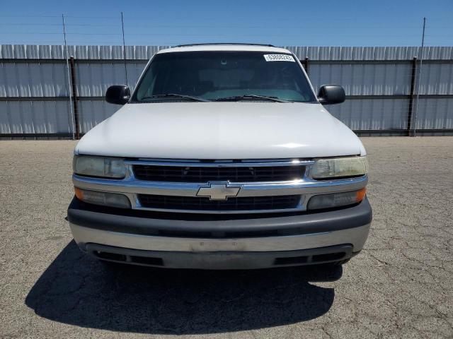 3GNEC16T82G200795 - 2002 CHEVROLET SUBURBAN C1500 WHITE photo 5