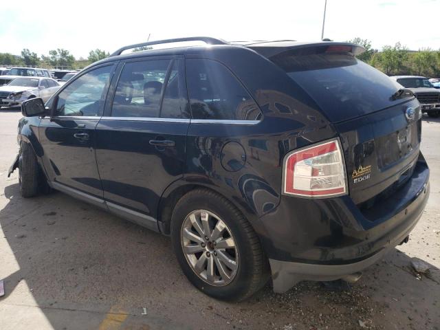 2FMDK49C28BA14472 - 2008 FORD EDGE LIMITED BLACK photo 2