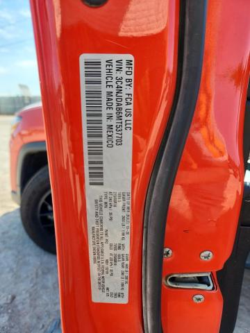 3C4NJDAB6MT537703 - 2021 JEEP COMPASS SPORT 橙色 照片 14