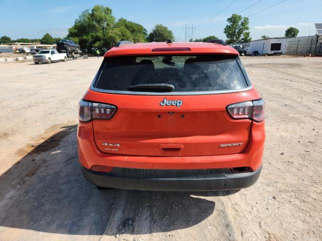 3C4NJDAB6MT537703 - 2021 JEEP COMPASS SPORT 橙色 照片 6