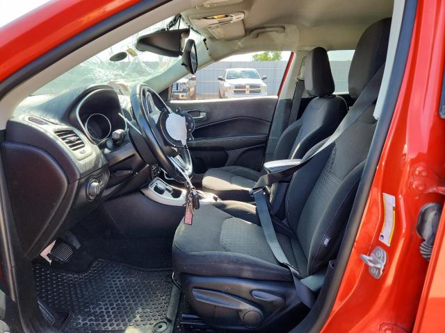 3C4NJDAB6MT537703 - 2021 JEEP COMPASS SPORT 橙色 照片 7