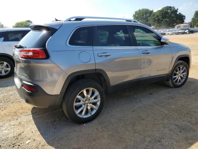 1C4PJMDB5EW266651 - 2014 JEEP CHEROKEE LIMITED SILVER photo 3