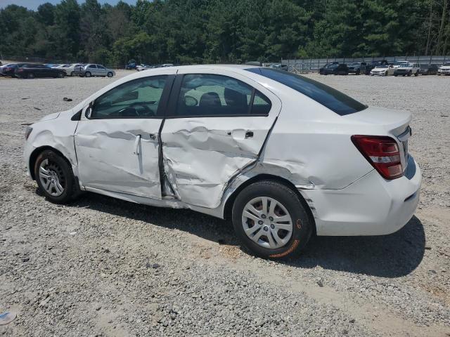 1G1JB5SGXJ4119554 - 2018 CHEVROLET SONIC LS 白色 照片 2