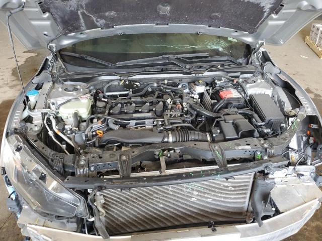 19XFC1F33KE206528 - 2019 HONDA CIVIC EX SILVER photo 11