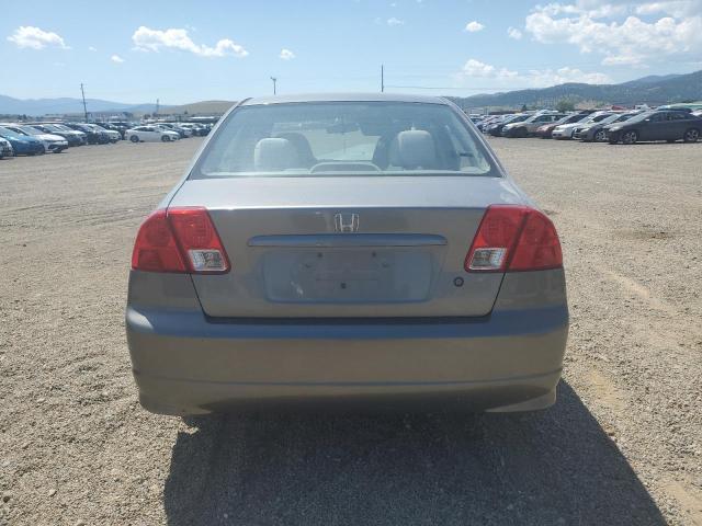 2HGES16365H582651 - 2005 HONDA CIVIC DX VP GRAY photo 6