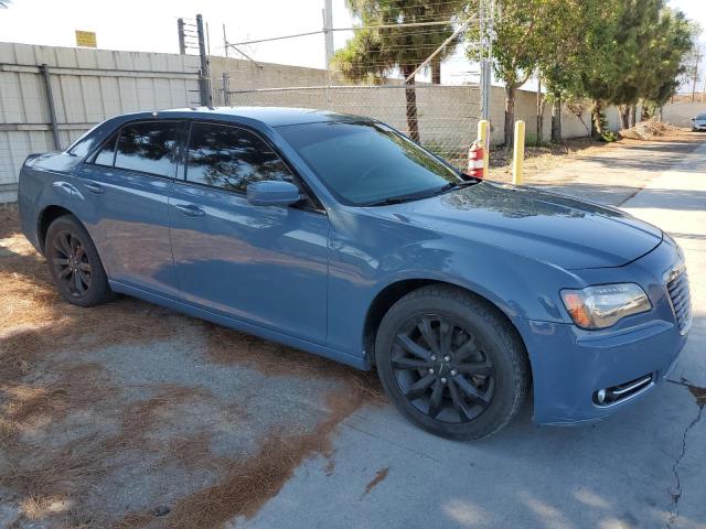 2C3CCAGG0EH356145 - 2014 CHRYSLER 300 S BLUE photo 4