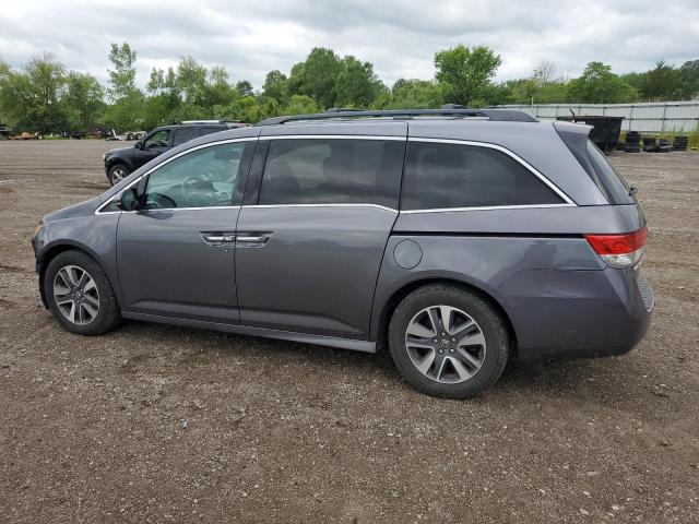 5FNRL5H91GB058502 - 2016 HONDA ODYSSEY TOURING GRAY photo 2