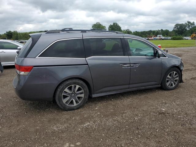 5FNRL5H91GB058502 - 2016 HONDA ODYSSEY TOURING GRAY photo 3