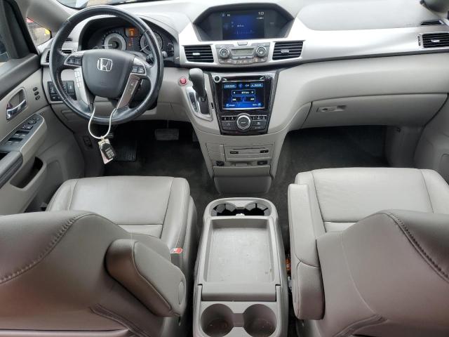 5FNRL5H91GB058502 - 2016 HONDA ODYSSEY TOURING GRAY photo 8