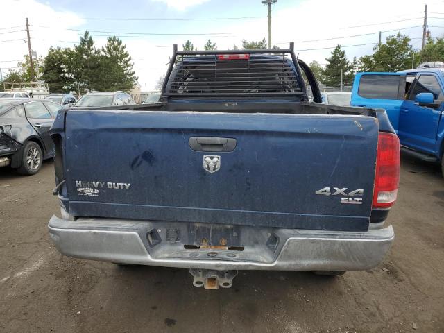 3D7KS28C16G122325 - 2006 DODGE RAM 2500 ST BLUE photo 6