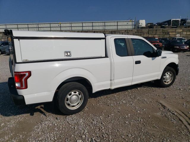 1FTEX1C89HKE23975 - 2017 FORD F150 SUPER CAB WHITE photo 3