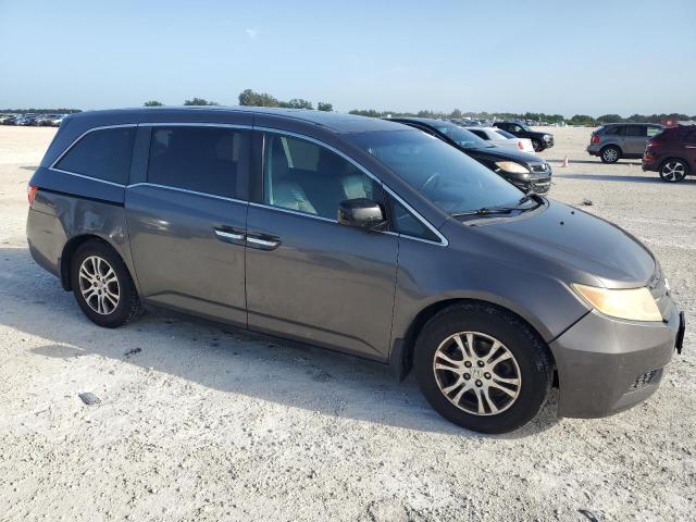 5FNRL5H6XBB091321 - 2011 HONDA ODYSSEY EXL GRAY photo 4