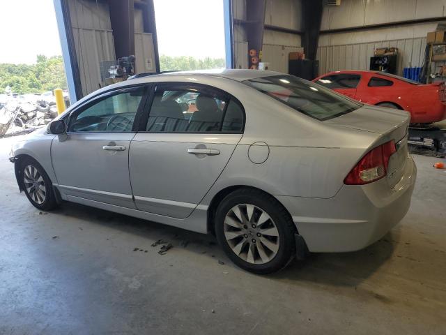 19XFA1F92BE023681 - 2011 HONDA CIVIC EXL ვერცხლისფერი ფოტო 2