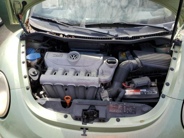 3VWRG31Y77M414499 - 2007 VOLKSWAGEN BEETLE CONVERTIBLE OPTION PACKAGE 1 绿色 照片 11