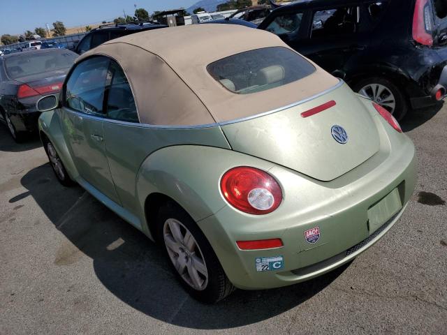 3VWRG31Y77M414499 - 2007 VOLKSWAGEN BEETLE CONVERTIBLE OPTION PACKAGE 1 绿色 照片 2