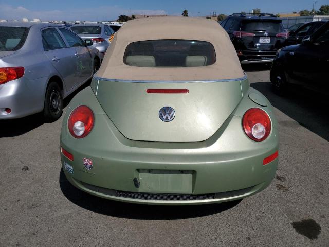 3VWRG31Y77M414499 - 2007 VOLKSWAGEN BEETLE CONVERTIBLE OPTION PACKAGE 1 绿色 照片 6